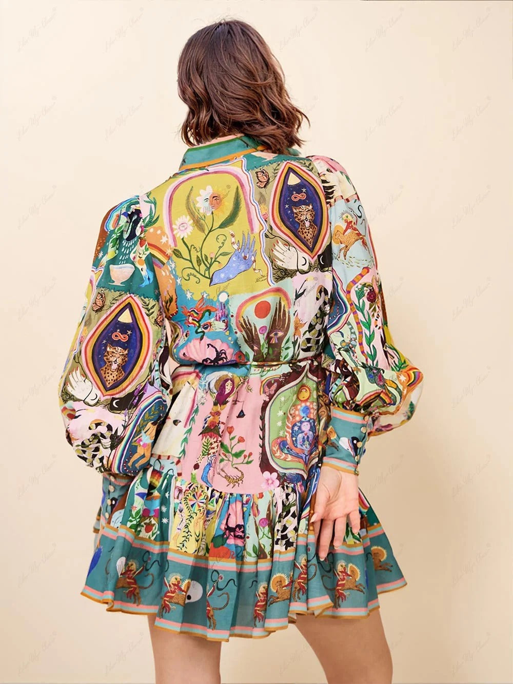 Boho Story Mini Dress