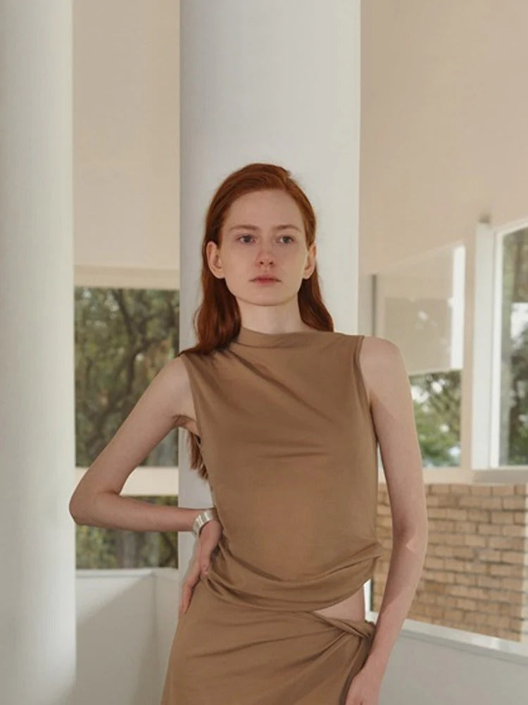 Sleek Cut-Out Top