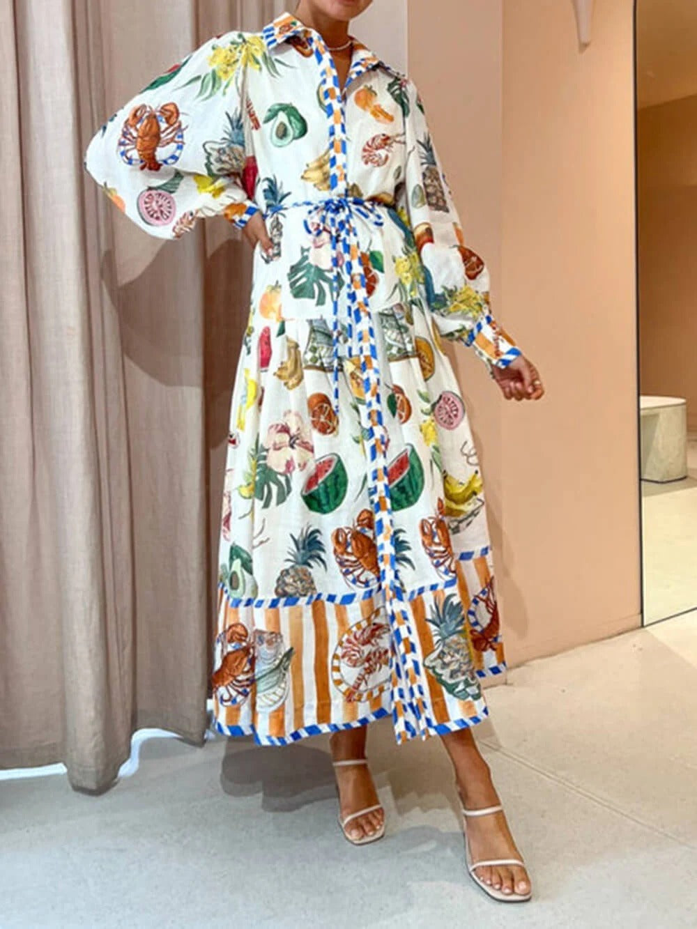 Tropical Escape Midi Dress