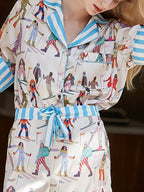 Chic Art Lounge Pajama Set