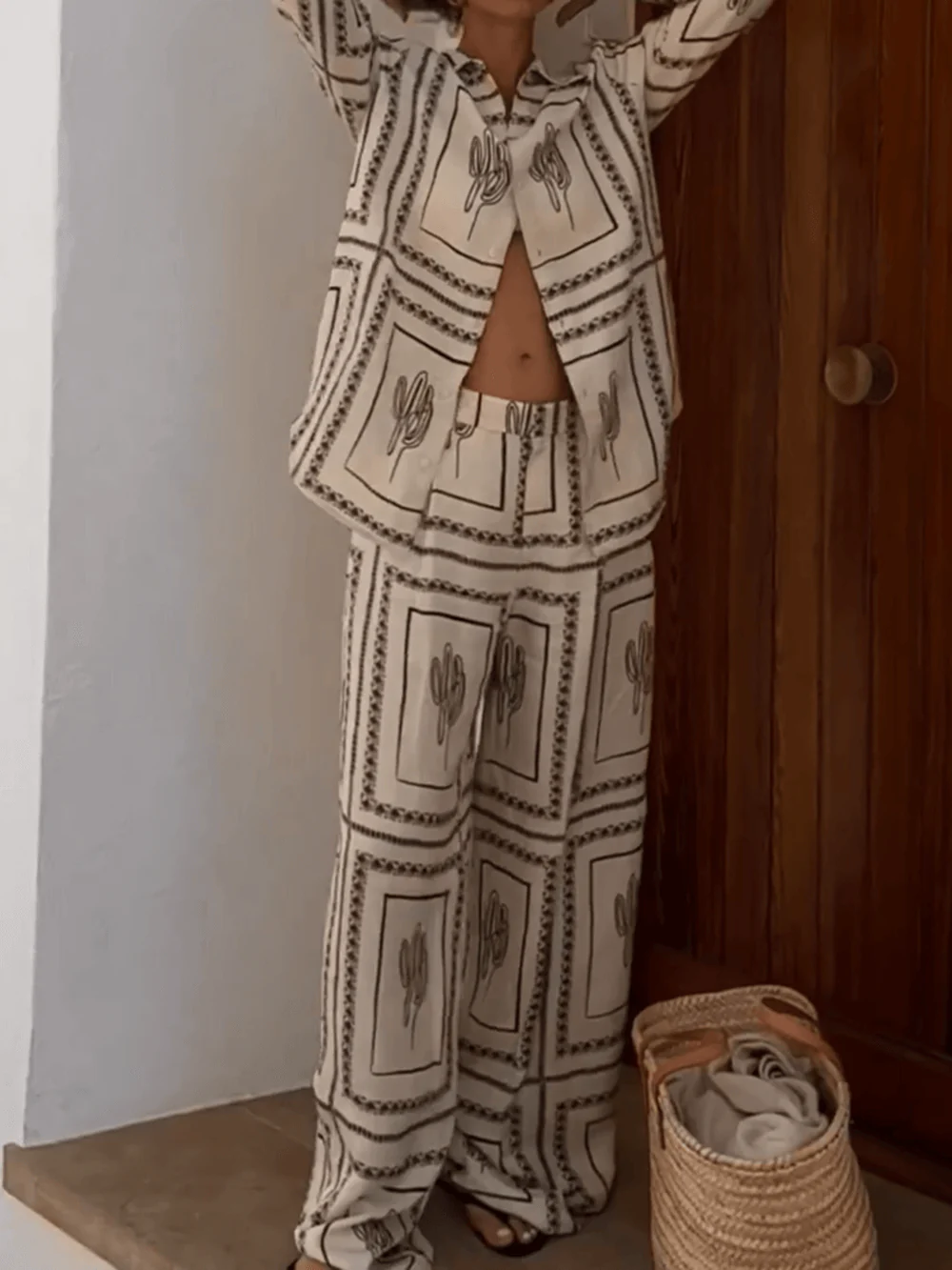 Desert Lines Pants Set