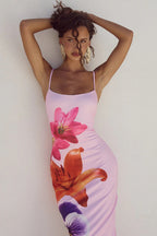 Blush Garden Maxi Dress