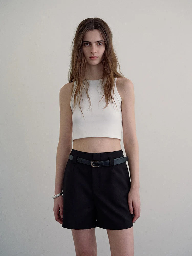 Noir Tailored Shorts