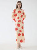 Peach Bloom Skirt Set