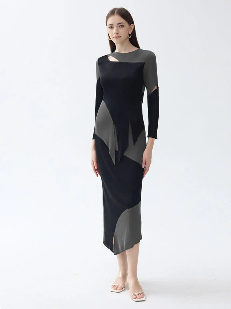 Midnight Sculpt Skirt Set