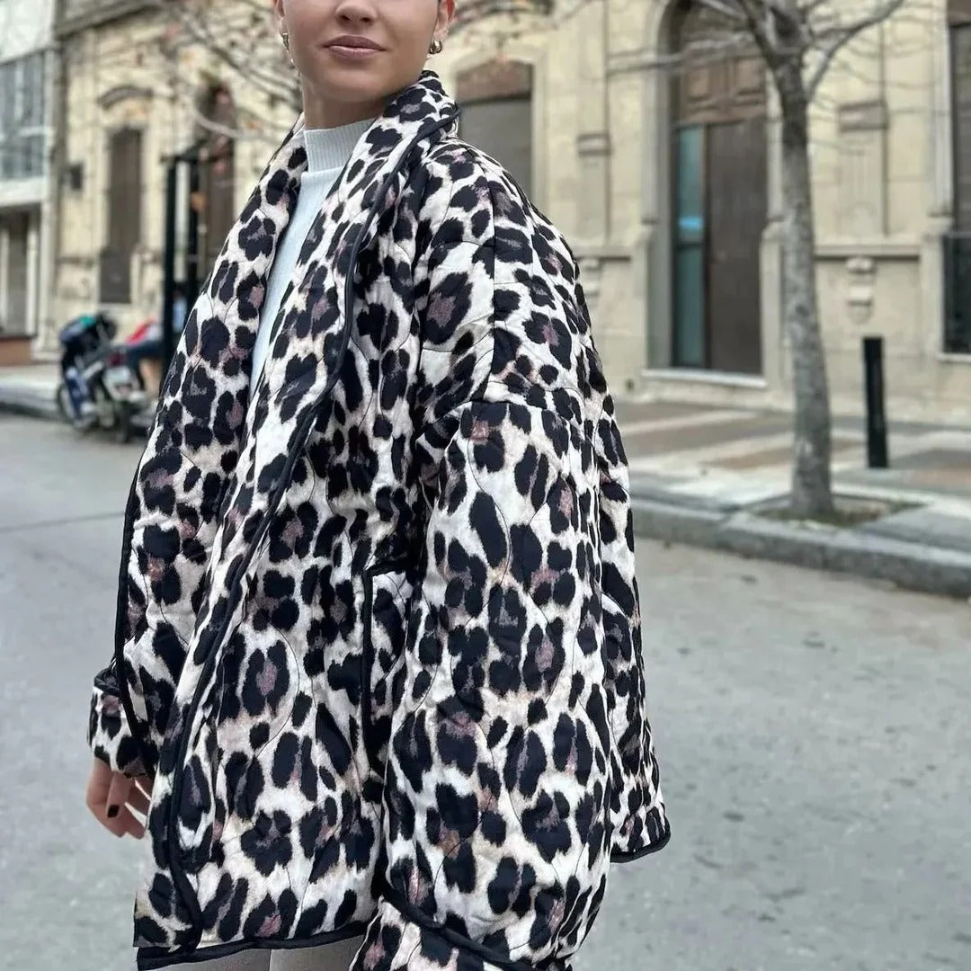 Wild Luxe Leopard Coat