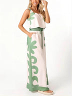Olive Breeze Pants Set