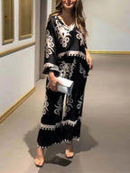 Monochrome Elegance Pants Set