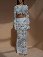 Sunset Lace Skirt Set