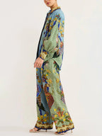 Azure Paradise Pants Set