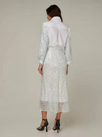 Crystal Glow Skirt Set