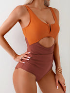 Sculpted Sunset One-Piece