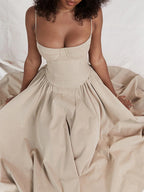 Elegant Muse Midi Dress