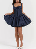 Midnight Lace Mini Dress