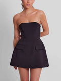 Chic Noir Mini Dress