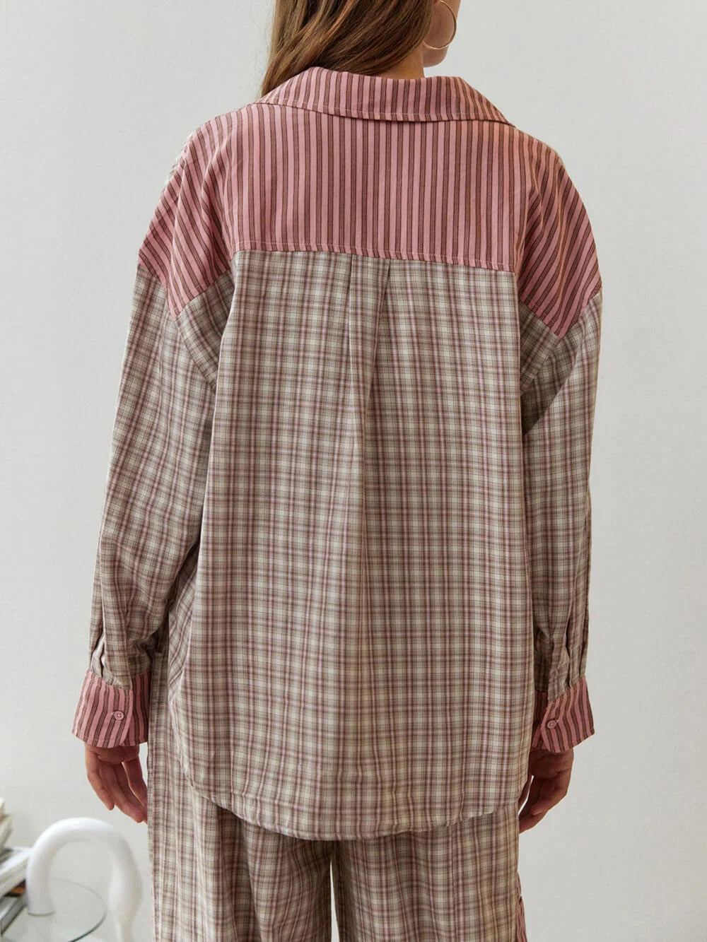 Cozy Check Lounge Pajama Set