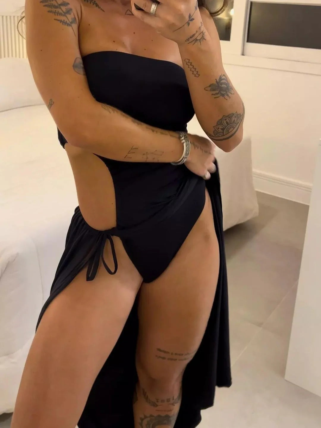 Midnight Desire Cut-Out Dress
