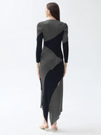 Midnight Sculpt Skirt Set