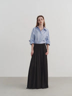 “Classic Oversized White Blouse