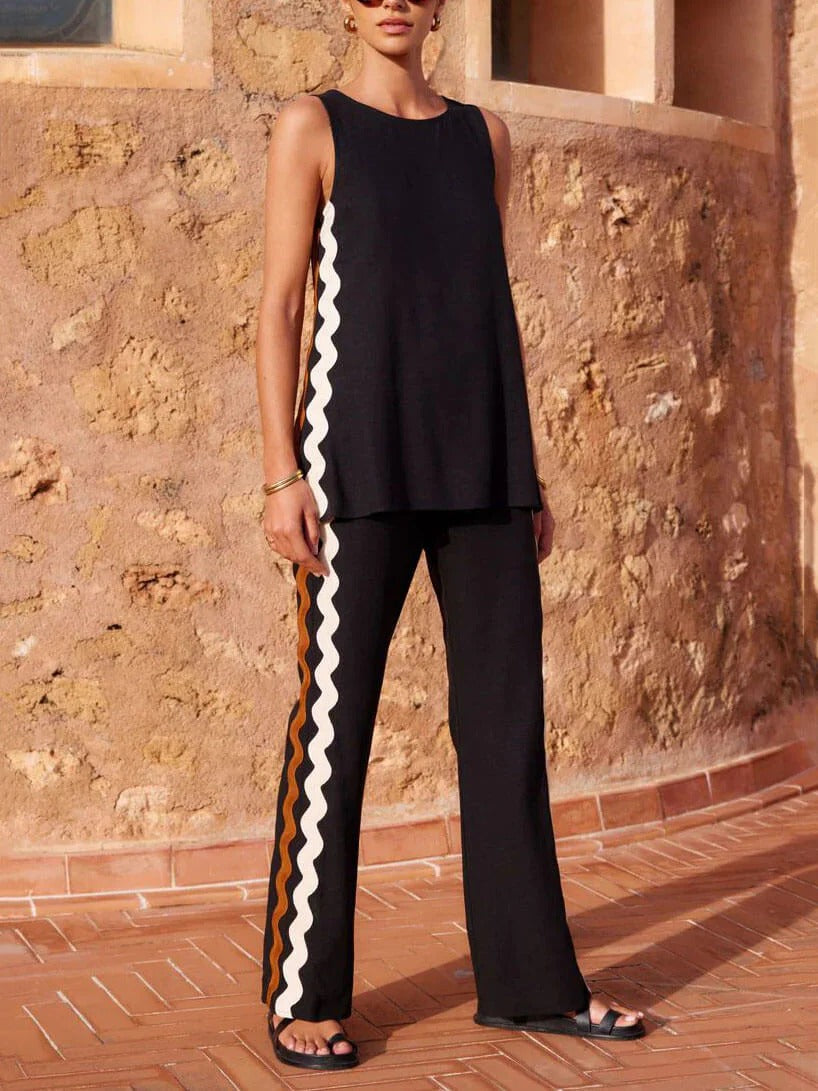 Desert Line Pants Set