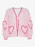 Sweet Heart Gingham Blouse