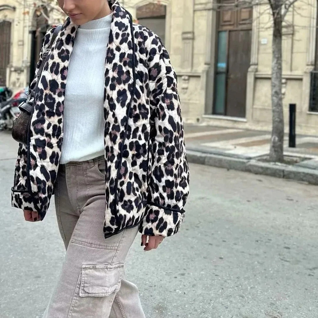 Wild Luxe Leopard Coat