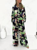 Abstract Muse Pants Set
