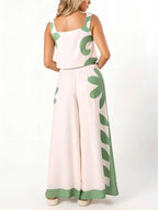Olive Breeze Pants Set