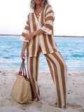Coastal Knit Pants Set