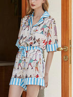 Chic Art Lounge Pajama Set