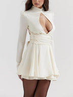 Ivory Allure Mini Dress