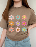 Smiley Flower Vibes Tee