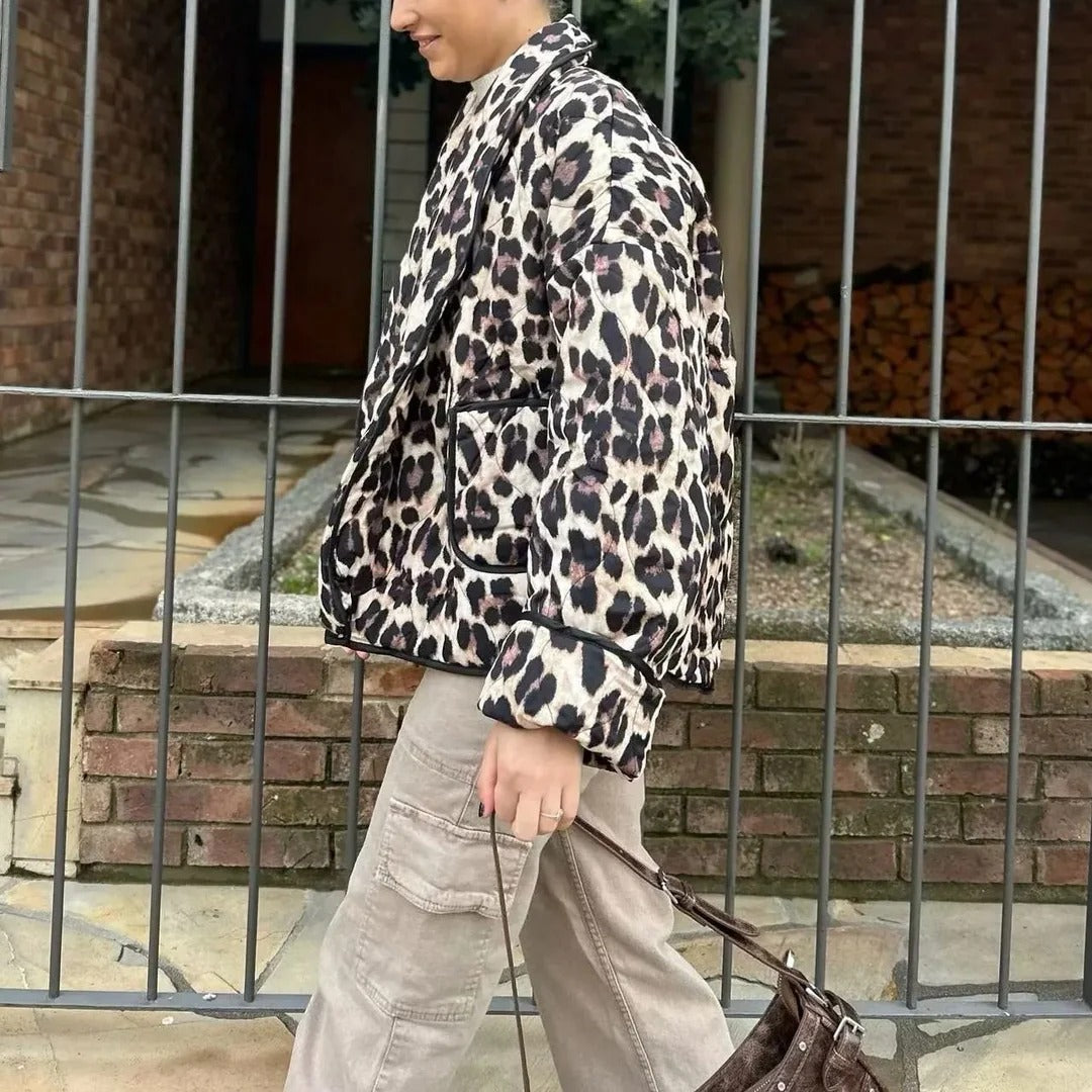 Wild Luxe Leopard Coat