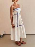 Ivory Grace Midi Dress