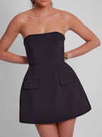 Chic Noir Mini Dress