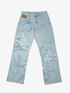 Vintage Washed Graphic Jeans