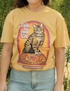 Talk to Your Cat Retro Tee