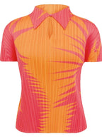 Sunset Aura Pleated Set