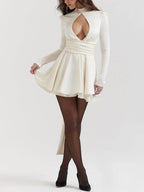 Ivory Allure Mini Dress