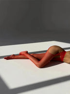 Ivory Temptation Fishnet Tights