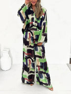 Abstract Muse Pants Set