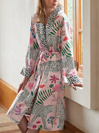 Wild Blossom Robe Set