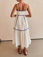 Ivory Grace Midi Dress