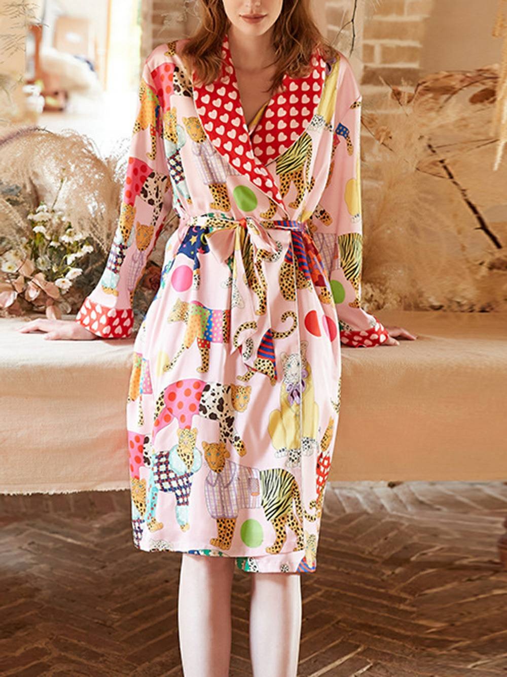 Playful Luxe Robe Set
