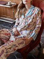 Chic Art Long Pajama Set