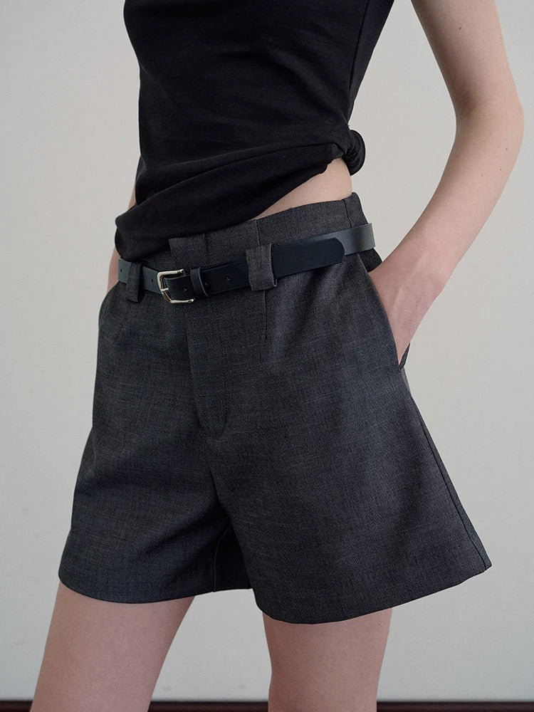 Noir Tailored Shorts