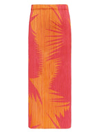 Sunset Aura Pleated Set