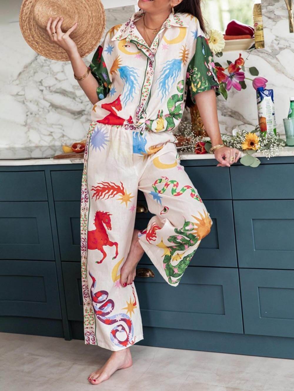 Celestial Vibe Pants Set
