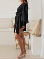 Ivory Luxe One-Shoulder Jumpsuit