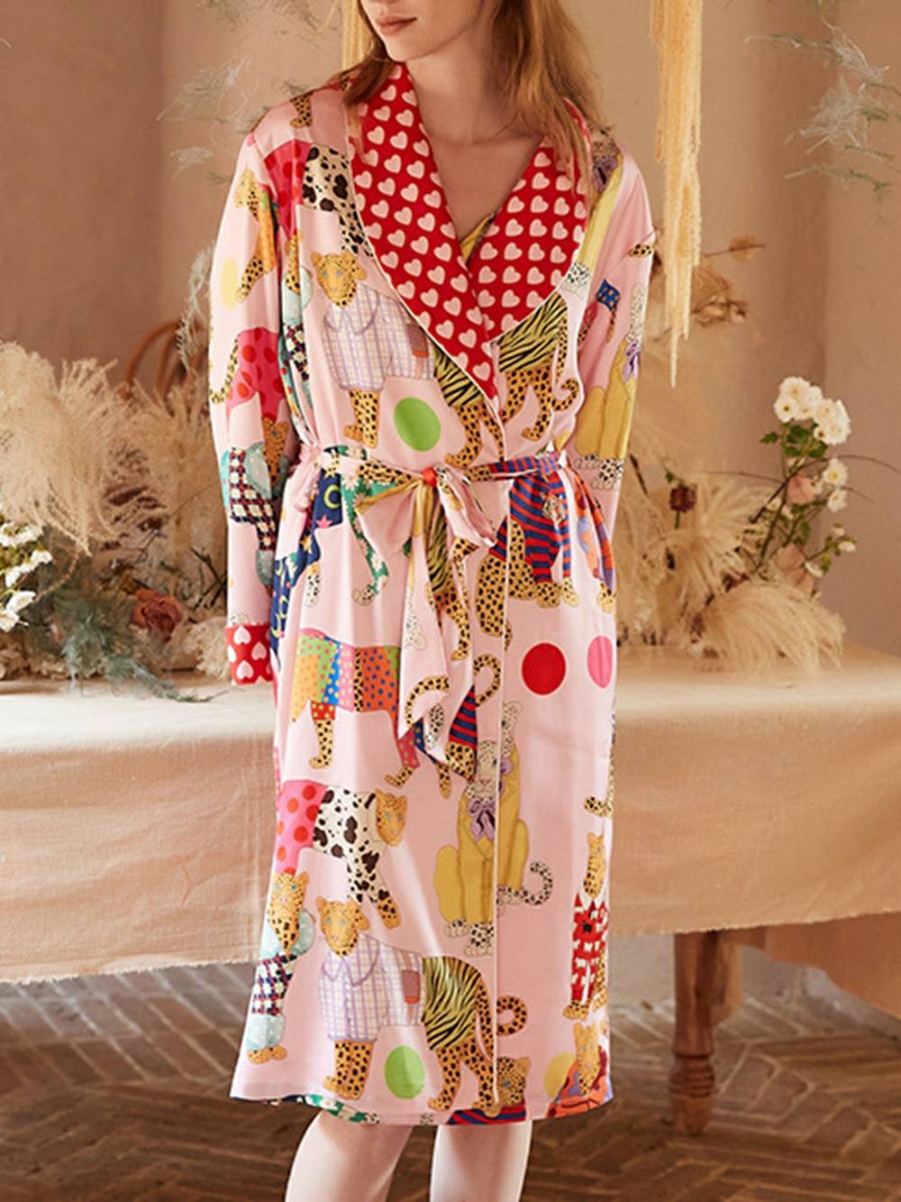 Playful Luxe Robe Set